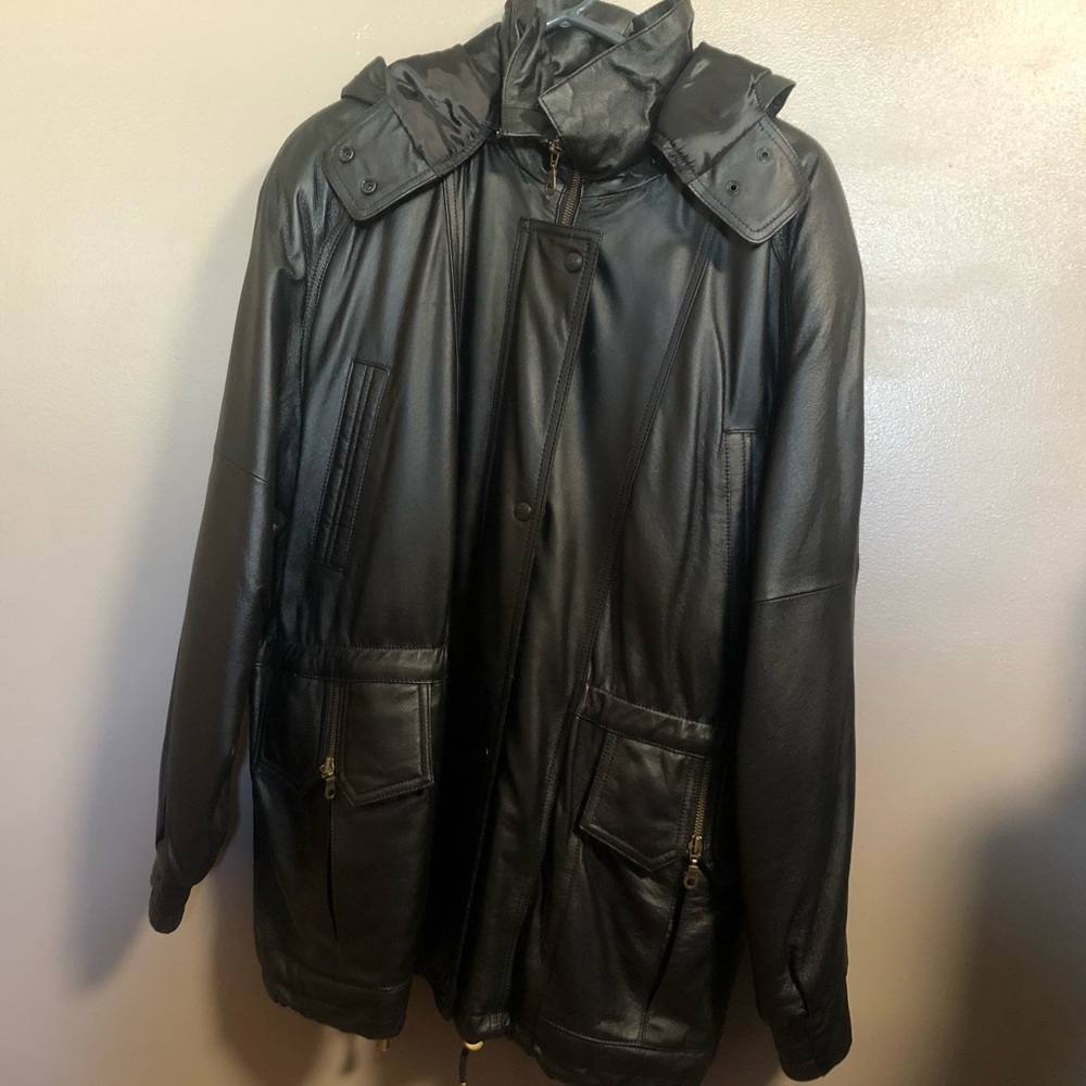 Real Leather Jacket - Picture 1 of 4